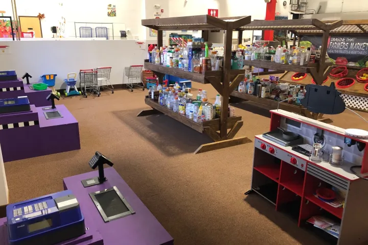 a store filled with lots of furniture