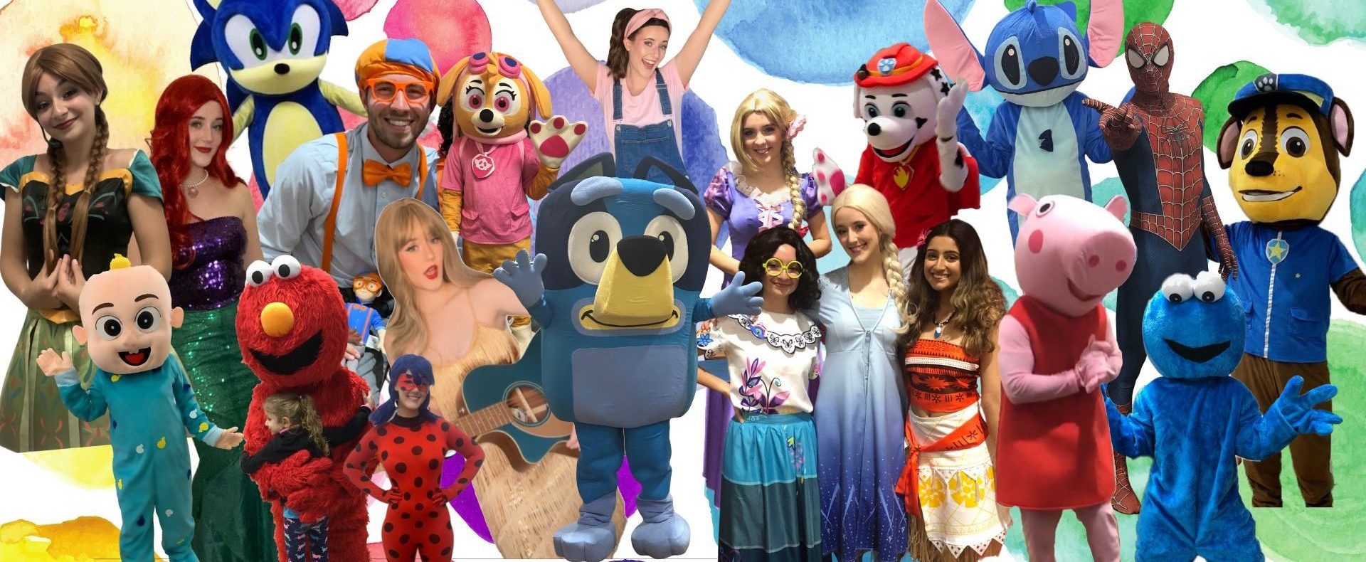 a group of toy people